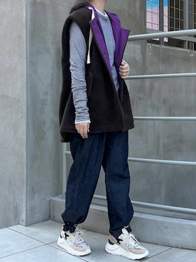 moniさん（レディース・155cm）の冬コーディネート