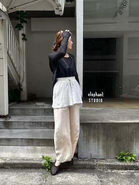 moekaさん（レディース・164cm）の春コーディネート