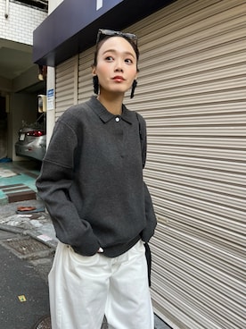 moekaさん（レディース・164cm）の冬コーディネート