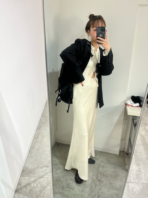 ラポドュジェム　washable full button knit LA PEAU DE GEM】washable full button knit/ウォッシャブルフルボタン