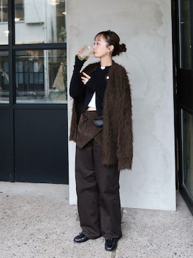 moekaさん（レディース・164cm）の秋コーディネート