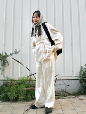 moekaさん（レディース・164cm）の冬コーディネート