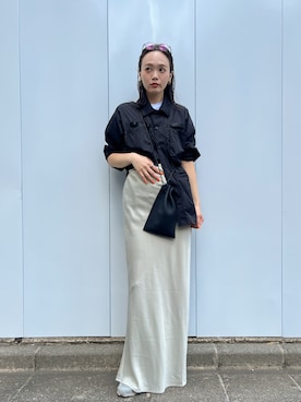 moekaさん（レディース・164cm）の春コーディネート