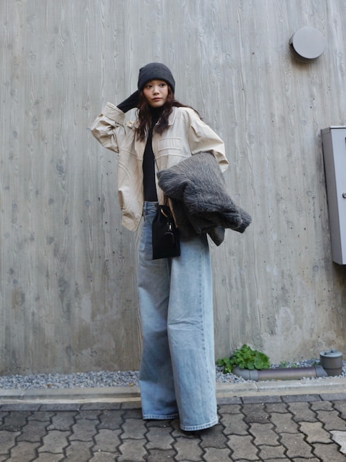 ラポドゥジェム/ロープインブルゾン LA PEAU DE GEM（ラポドゥジェム