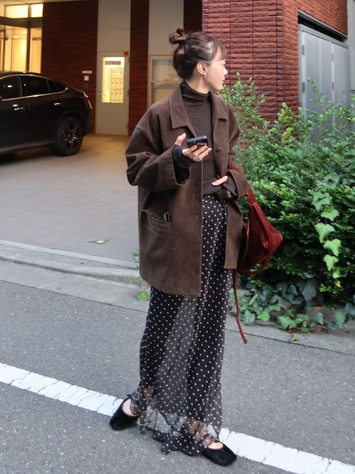 セール】【LA PEAU DE GEM】handhole turtle knit/ハンドホール