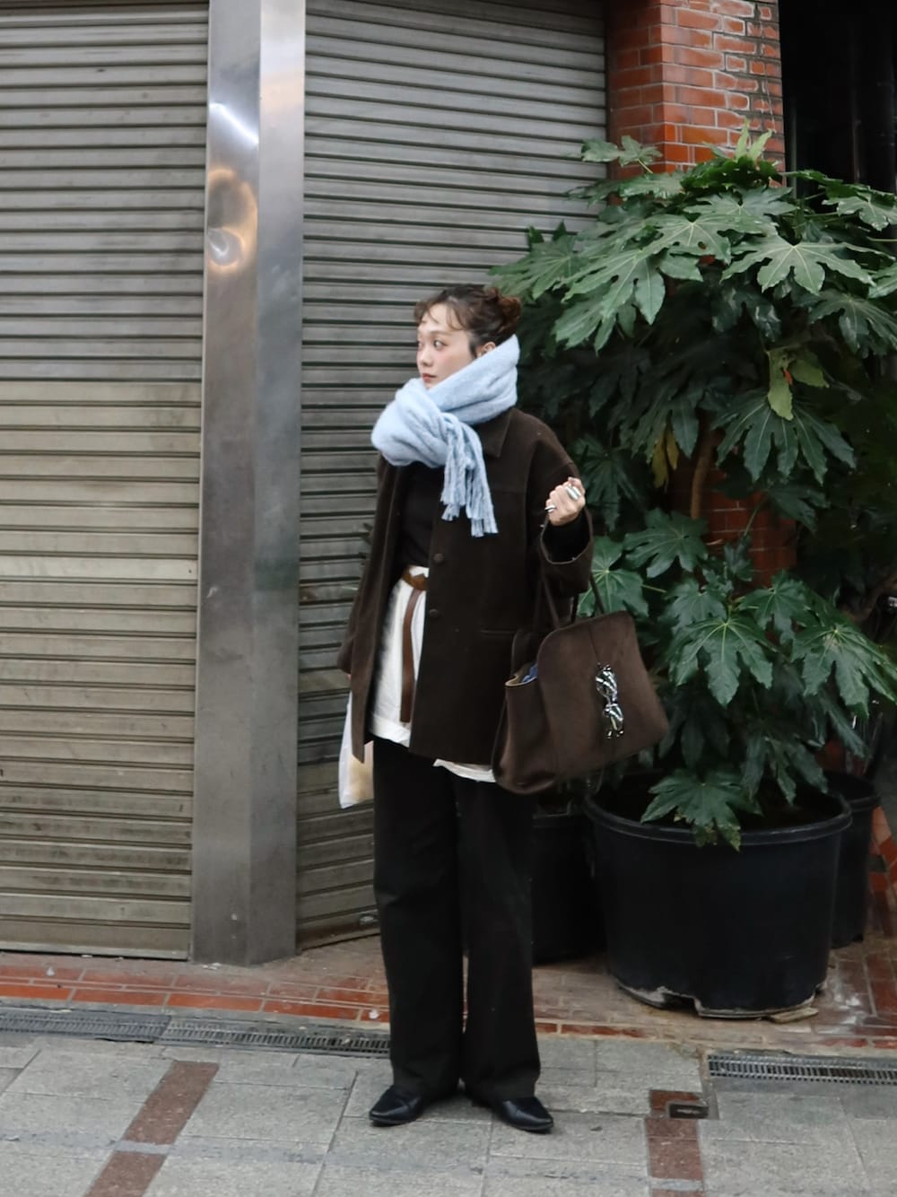 LA PEAU DE GEMのカバーオールを使った人気ファッションコーディネート