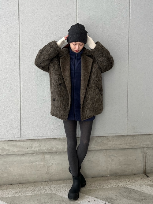 【LA PEAU DE GEM】raglan coat/ラグランコート la peau de gem（ラポドゥジェム） ステンカラーコート コート 「LA