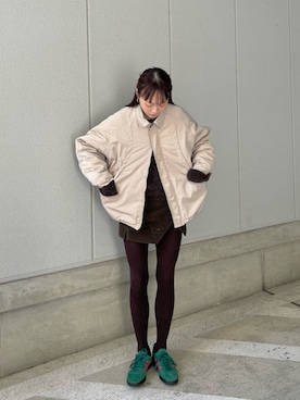 moekaさん（レディース・164cm）の冬コーディネート