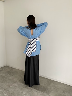 moekaさん（レディース・164cm）の春コーディネート