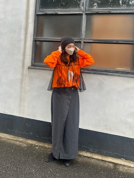 「mii（ミー）のアイテム」を使った、moekaさん（レディース・164cm）の秋コーディネート