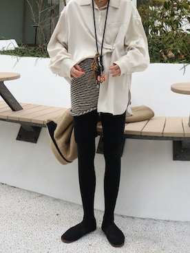 moekaさん（レディース・164cm）の冬コーディネート