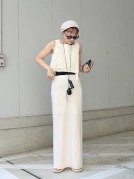 ✳︎美品✳︎ LA PEAU DE GEMドットボタンZIPジレ LA PEAU DE GEM（ラポドゥジェム）の「【LA PEAU DE GEM】ドット