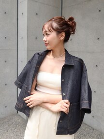 LA PEAU DE GEM（ラポドゥジェム）の「【LA PEAU DE GEM】denim