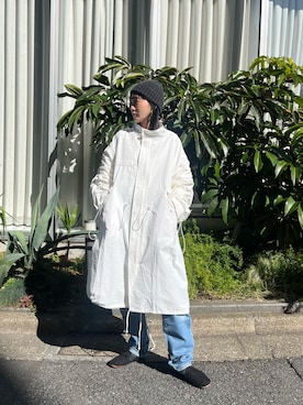 「led.tokyo（レッドトウキョウ）のアイテム（ジャケット/アウター）」を使った、moekaさん（レディース・164cm）の冬コーディネート