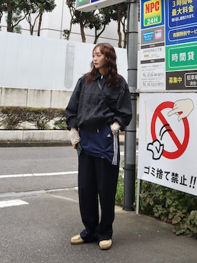 「Clarks Originals（クラークスオリジナルズ）のアイテム（ブーツ）」を使った、moekaさん（レディース・164cm）の秋コーディネート