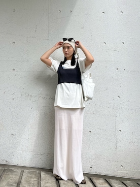 moekaさん（レディース・164cm）の春コーディネート