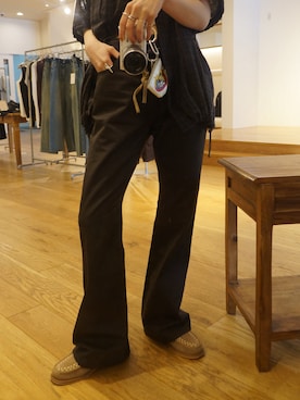 「LA PEAU DE GEM（ラポドゥジェム）のアイテム」を使った、moekaさん（レディース・164cm）の春コーディネート