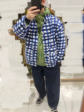 「MARNI」｜「アイテム（その他アウター）」を使った、みつぴょんさん（メンズ・170cm）の春コーディネート
