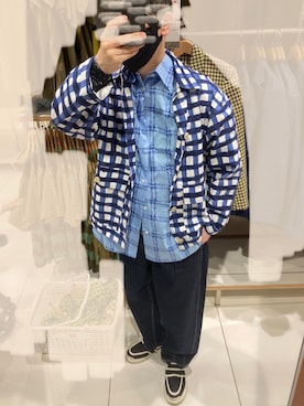 「MARNI」｜「アイテム（その他アウター）」を使った、みつぴょんさん（メンズ・170cm）の春コーディネート