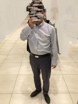 「UNIQLO+J」｜みつぴょんさん（メンズ・170cm）の秋コーディネート