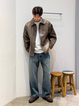 「BAYFLOW（ベイフロー）のアイテム」を使った、riiiin0804さん（メンズ・183cm）の秋コーディネート
