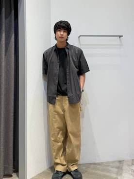 「PENDLETON（ペンドルトン）のアイテム（Tシャツ/カットソー）」を使った、riiiin0804さん（メンズ・183cm）の春コーディネート
