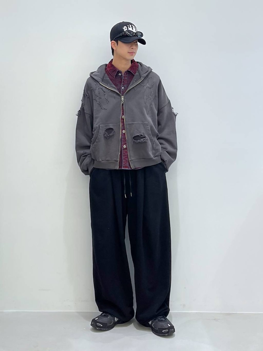 NOT4NERD／Thunderジップアップ（ウラケ） NOT4NERD（ノットフォー