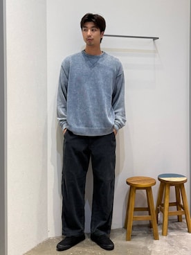 「BAYFLOW（ベイフロー）のアイテム」を使った、riiiin0804さん（メンズ・183cm）の秋コーディネート