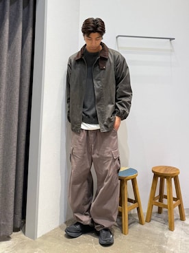 「BAYFLOW（ベイフロー）のアイテム」を使った、riiiin0804さん（メンズ・183cm）の秋コーディネート