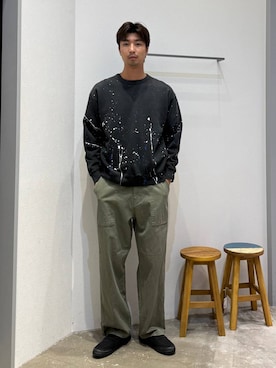「BAYFLOW（ベイフロー）のアイテム」を使った、riiiin0804さん（メンズ・183cm）の秋コーディネート