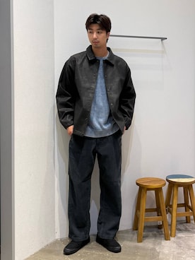 「BAYFLOW（ベイフロー）のアイテム」を使った、riiiin0804さん（メンズ・183cm）の秋コーディネート