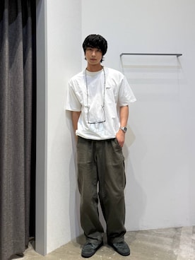 「PENDLETON（ペンドルトン）のアイテム（Tシャツ/カットソー）」を使った、riiiin0804さん（メンズ・183cm）の春コーディネート