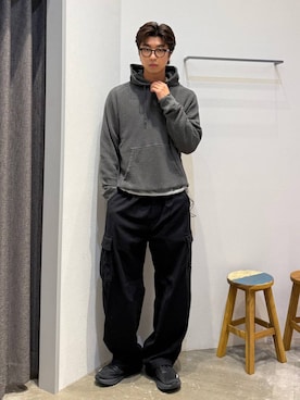 「BAYFLOW（ベイフロー）のアイテム」を使った、riiiin0804さん（メンズ・183cm）の秋コーディネート