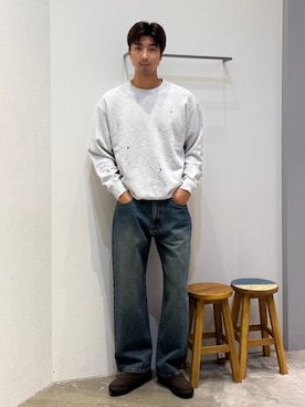 「BAYFLOW（ベイフロー）のアイテム」を使った、riiiin0804さん（メンズ・183cm）の秋コーディネート