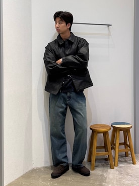 「BAYFLOW（ベイフロー）のアイテム」を使った、riiiin0804さん（メンズ・183cm）の秋コーディネート