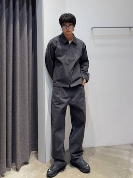 「BAYFLOW（ベイフロー）のアイテム（パンツ）」を使った、riiiin0804さん（メンズ・183cm）の春コーディネート