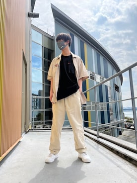 「涼しげ」｜†fuya†さん（メンズ・172cm）の春コーディネート