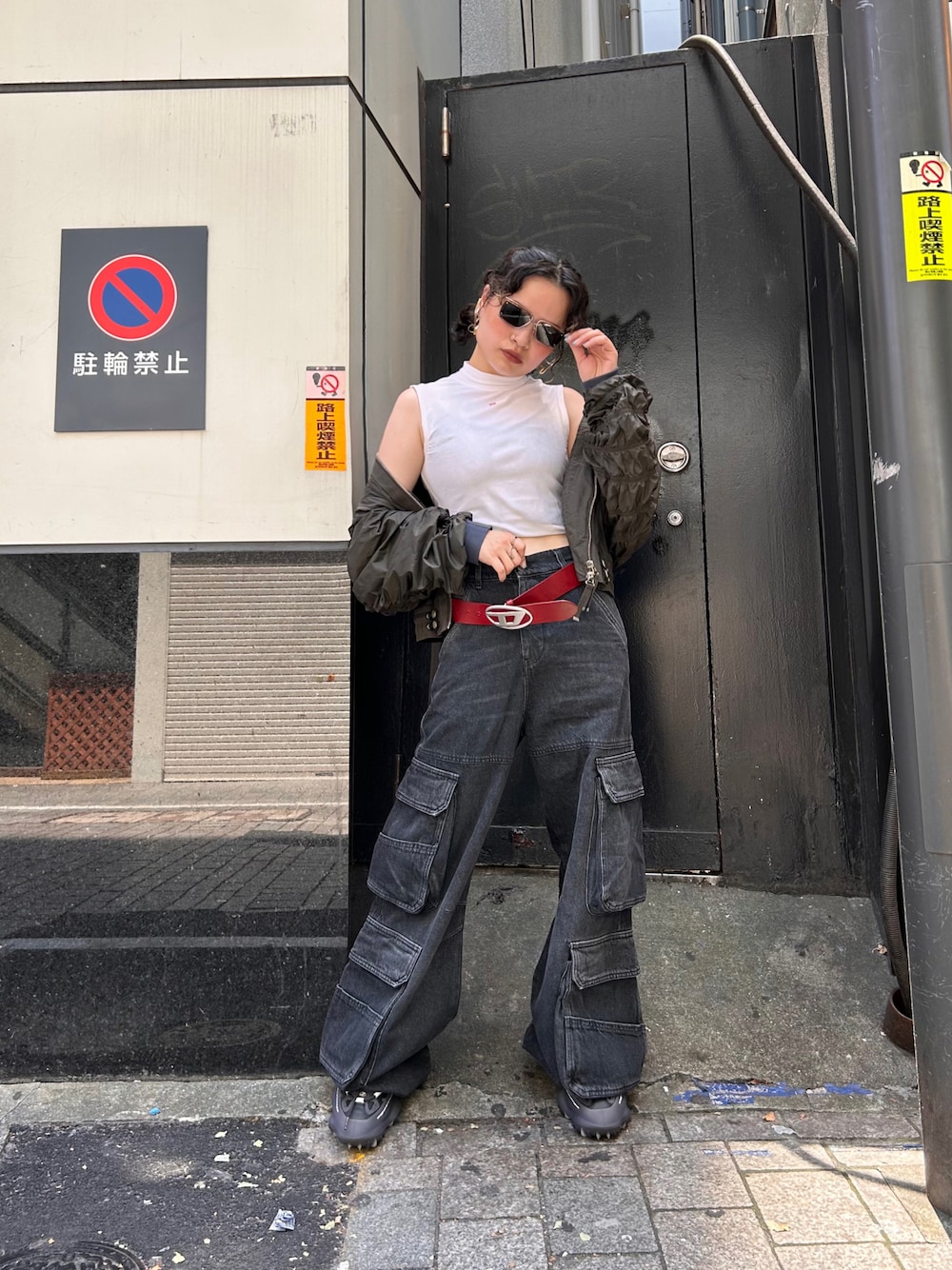 【主役トップス】DIESEL タンクトップ 大人カジュアル 夏コーデ 残暑に活躍【タンクトップ】コーデ3選！大人カジュアルに