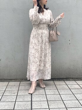 ブーツを使った 春ワンピ の人気ファッションコーディネート Wear