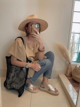 asmさん(レディース・161cm)の夏コーディネート