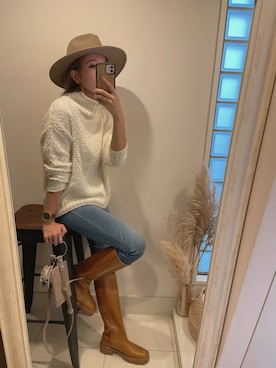 「BONbazaar（ボンバザール）のアイテム」を使った、asmさん（レディース・161cm）の秋コーディネート
