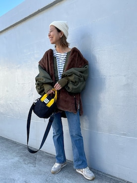 asmさん（レディース・161cm）の秋コーディネート