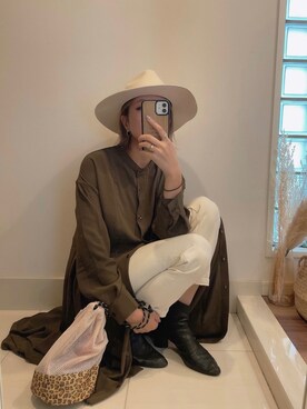 asmさん（レディース・161cm）の秋コーディネート