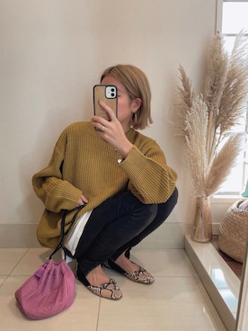 asmさん（レディース・161cm）の秋コーディネート