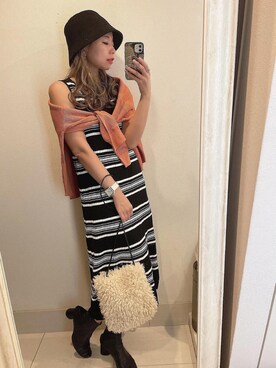 asmさん（レディース・161cm）の秋コーディネート