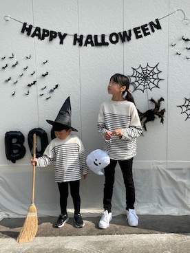 dadandanさん（キッズ・110cm）の秋コーディネート