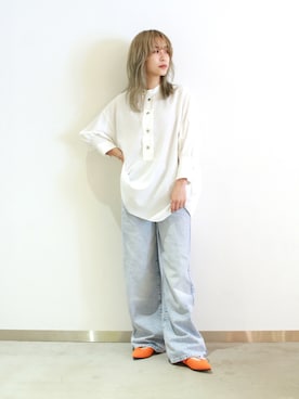 「G.V.G.V.（ジーヴィージーヴィー）のアイテム」を使った、Sさん（レディース・155cm）の夏コーディネート
