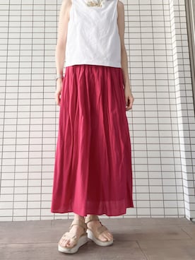 びゅーさん(レディース・170cm)の夏コーディネート