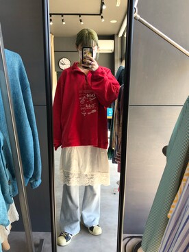 Amyさん(レディース・159cm)の冬コーディネート
