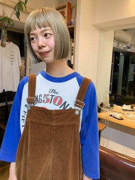 Amyさん（レディース・160cm）の春コーディネート